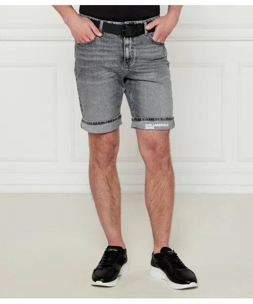 

Джинсовые шорты Slim fit Karl Lagerfeld Jeans, серый