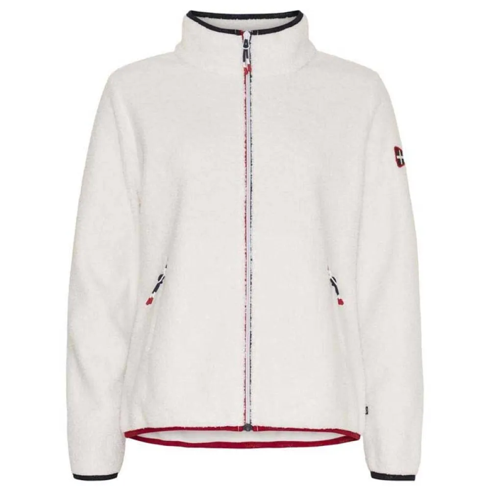 

Флис Sea Ranch Vinti full zip, белый