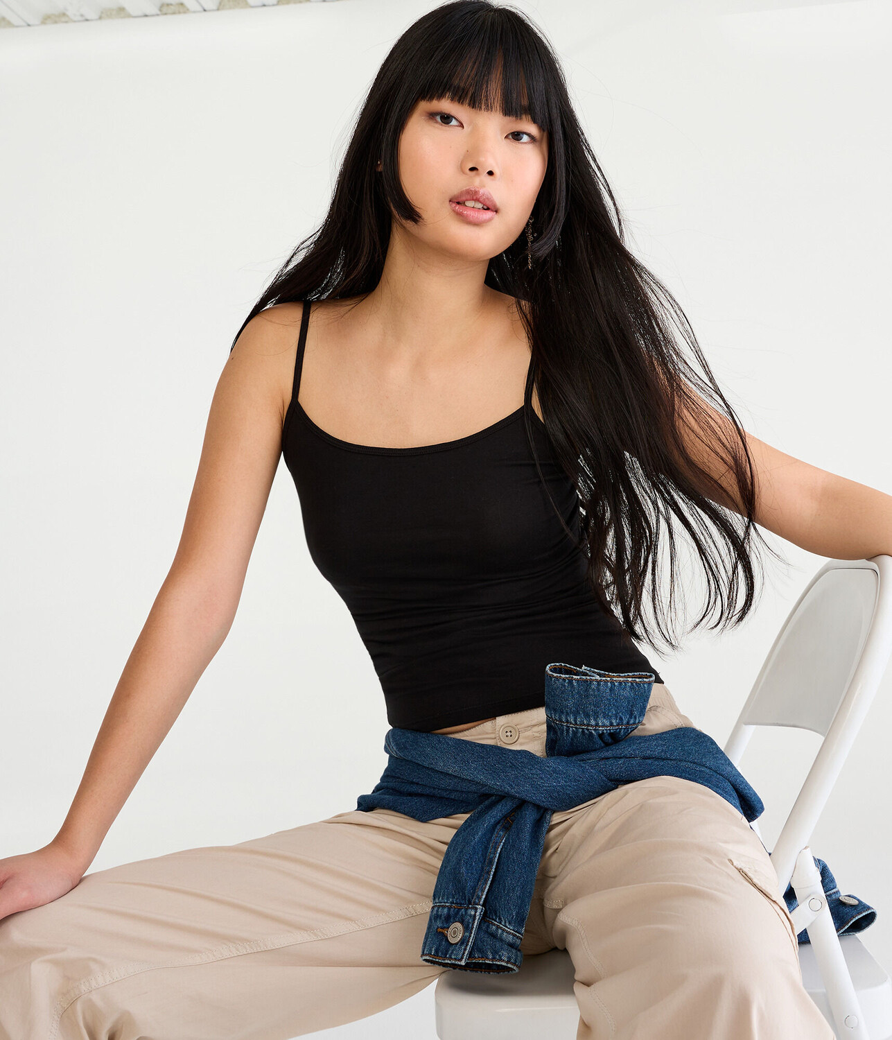 

Любимая базовая майка Aeropostale, черный