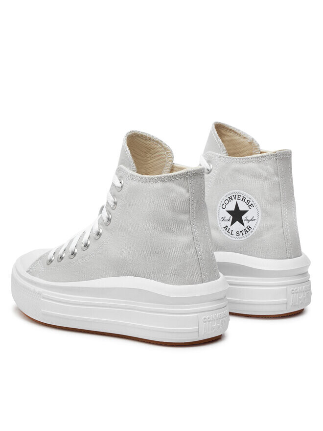 Кеды Converse Chuck Taylor All Star Move, серый — фото 3