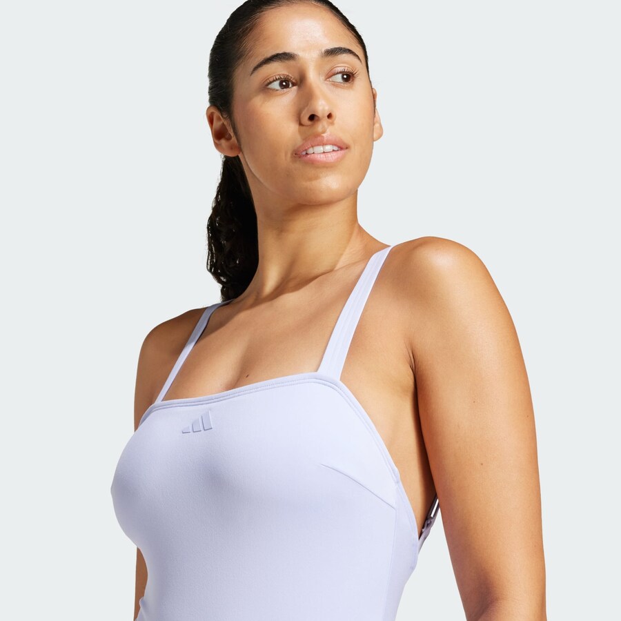Активный купальник без косточек ADIDAS SPORTSWEAR Iconisea, фиолетовый — фото 3