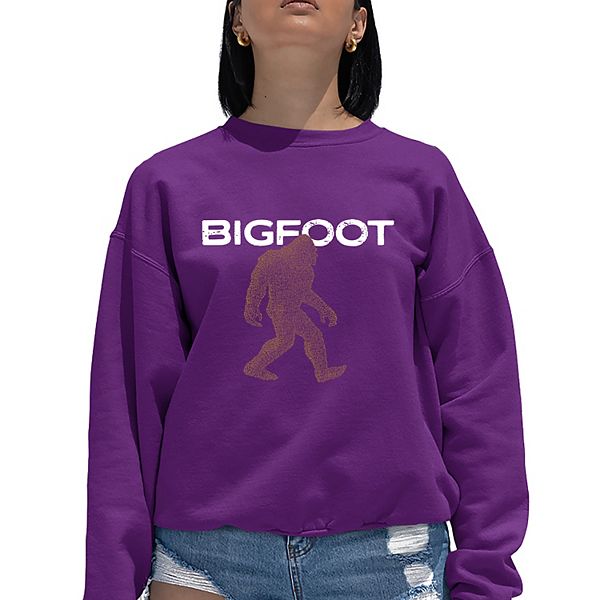 

Футболка Bigfoot с принтом для женщин La Pop Art, Purple, Фиолетовый, Футболка Bigfoot с принтом для женщин La Pop Art, Purple