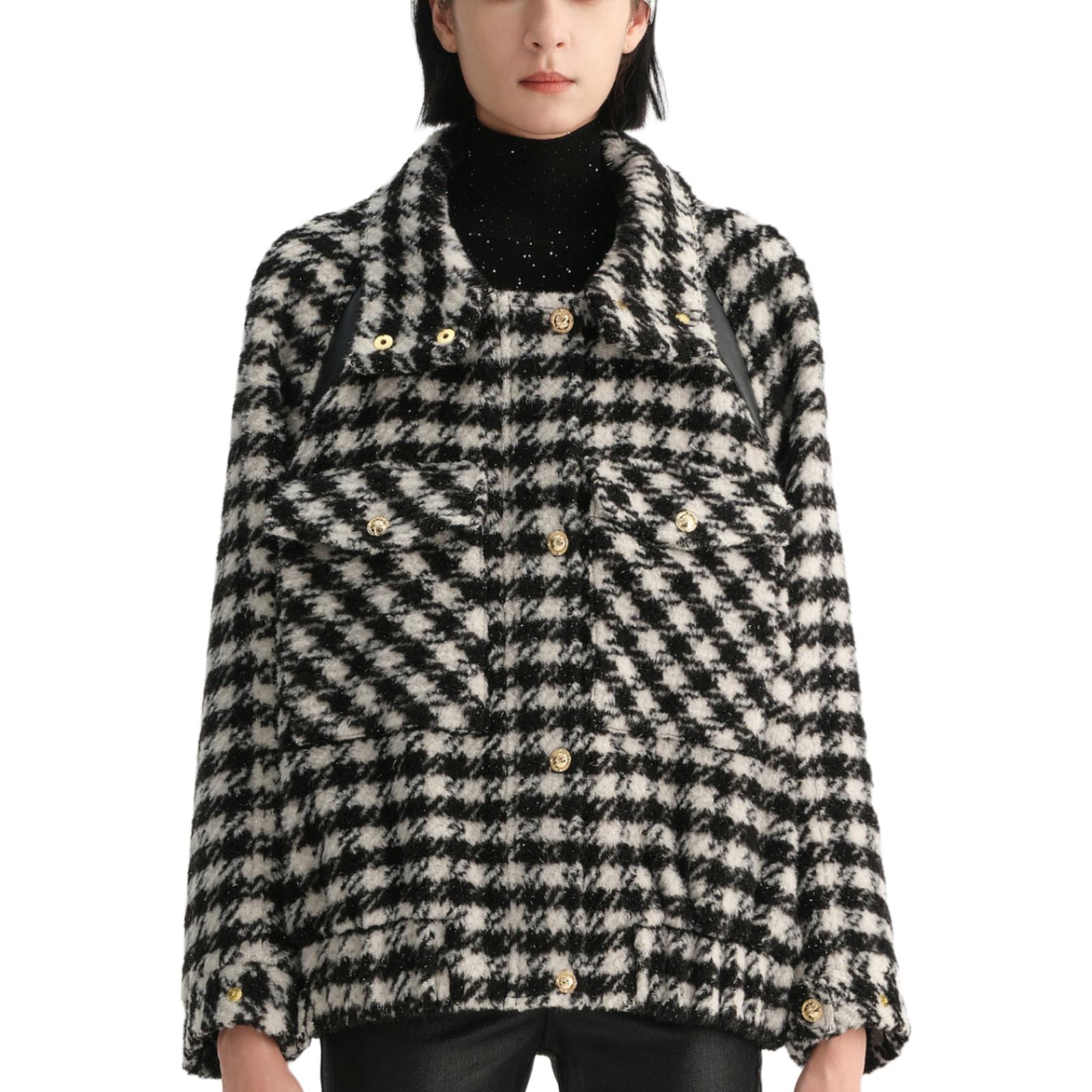 

KARL LAGERFELD / Karl Lagerfeld Jeans Куртка KARL LAGERFELD женская черно-белая, Black White