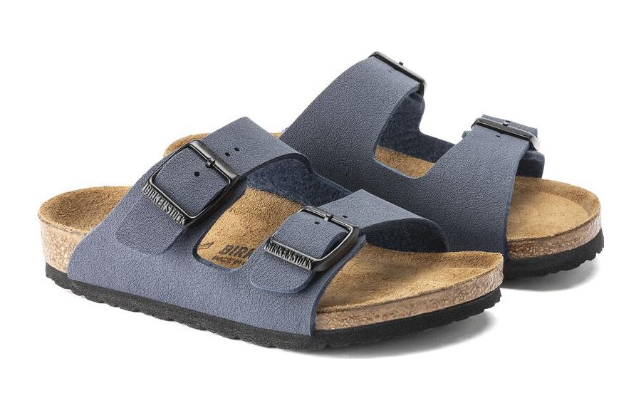 Детские тапочки для детей Birkenstock, темно-синий — фото 3