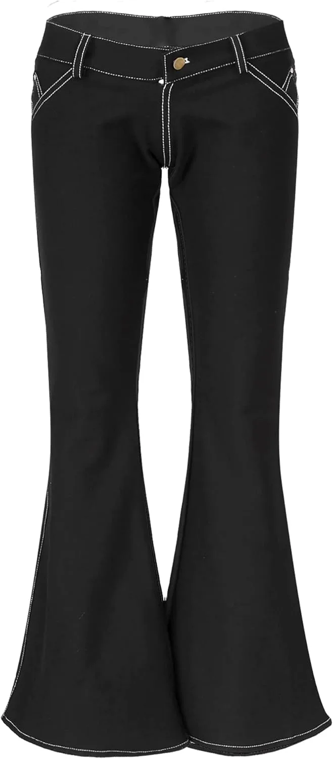 

Женские джинсы-клеш с низкой посадкой YONGHS