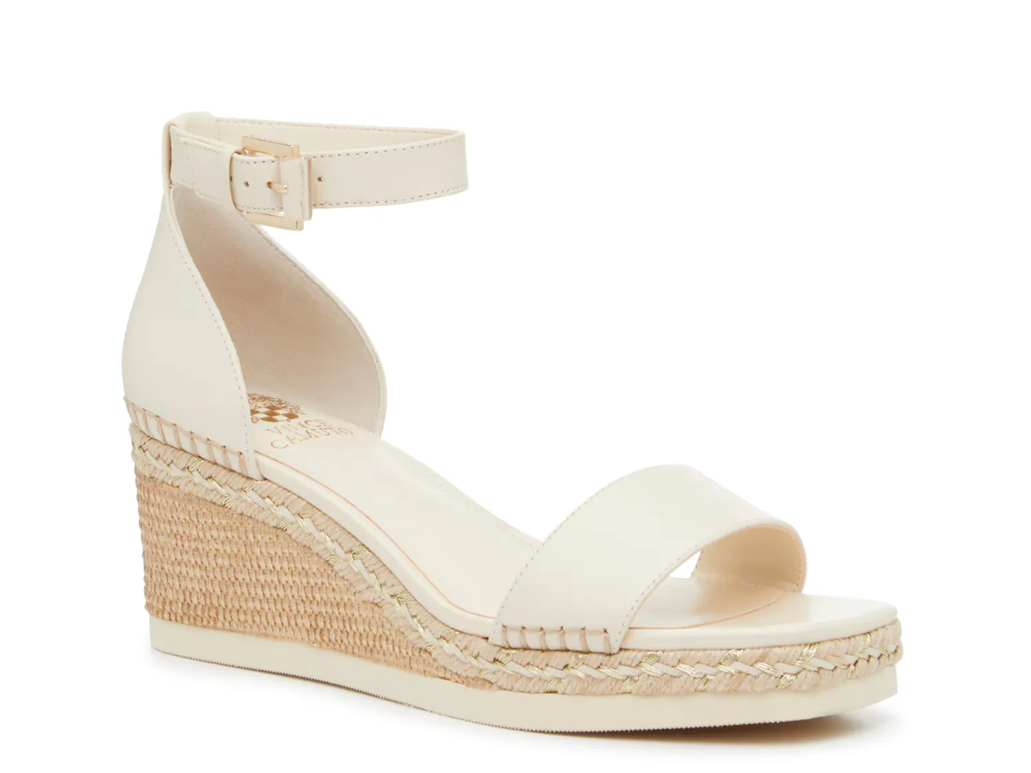 Сандалии Jefannah Wedge Sandal Vince Camuto, цвет warmvanillaleather