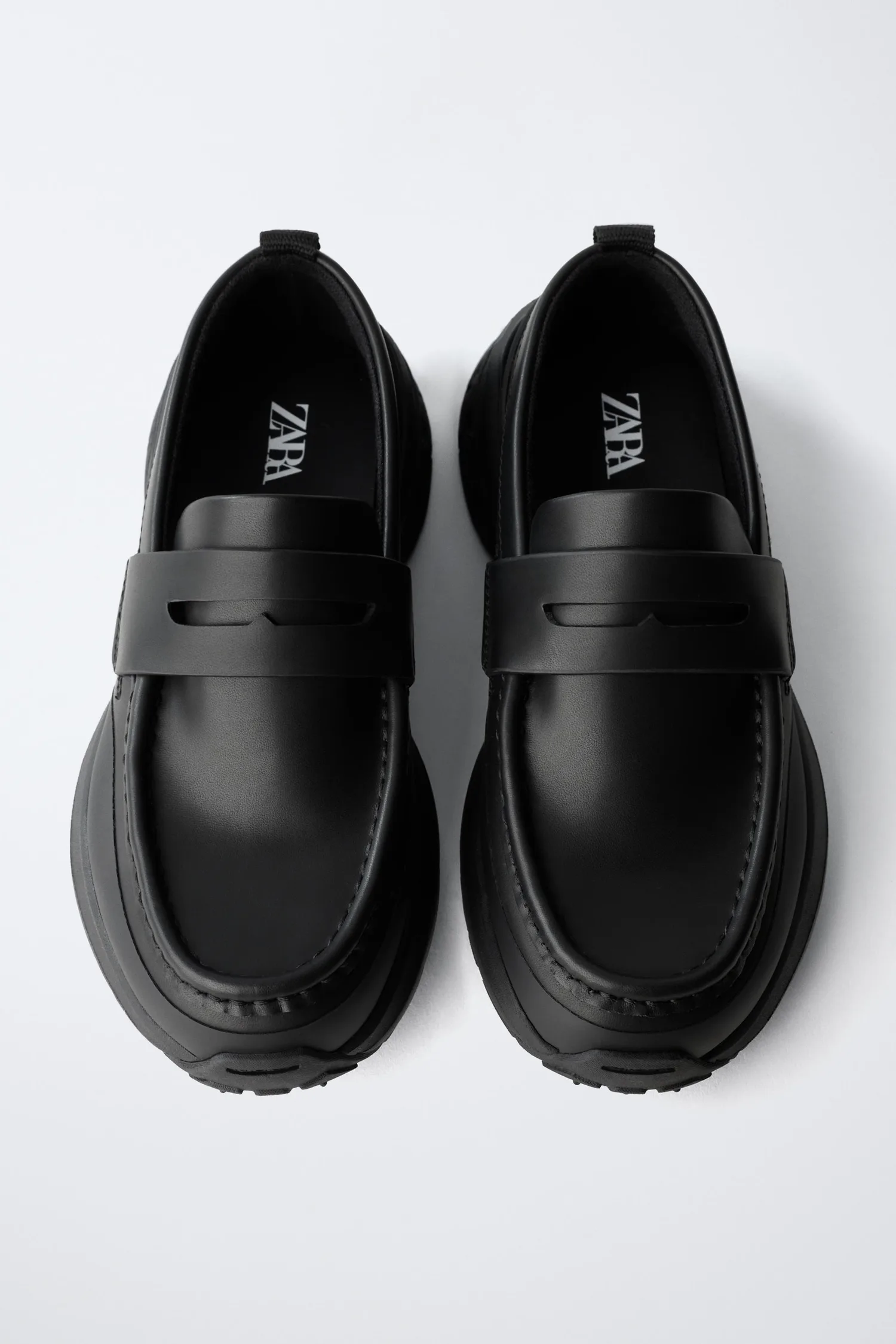 Кроссовки buty sportowe na grubej podeszwie Zara, черный — фото 4