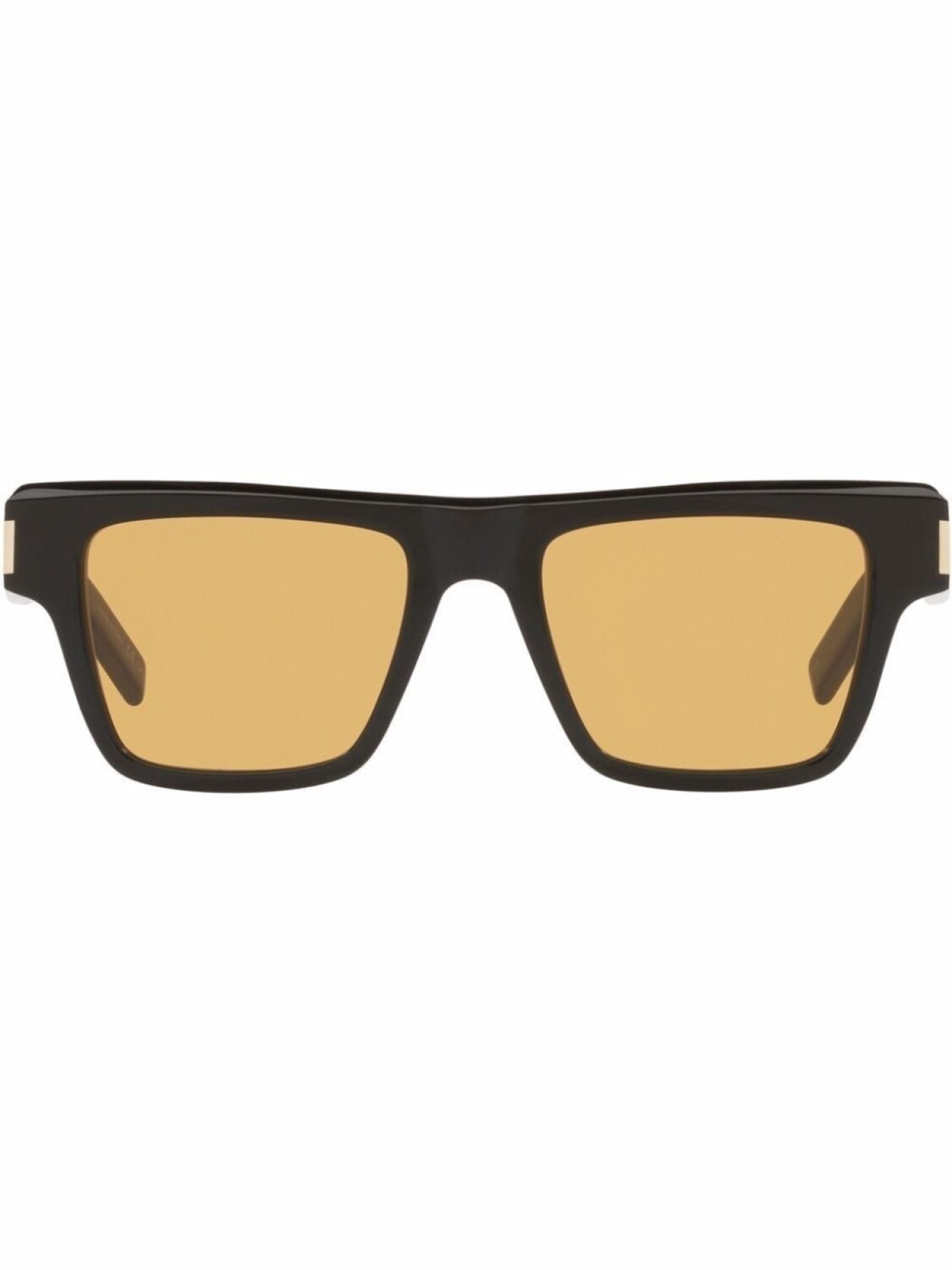 

Saint Laurent Eyewear солнцезащитные очки в квадратной оправе, черный