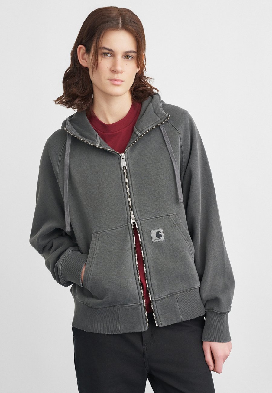 

Толстовка Carhartt WIP HOODED TORION JACKET, Black Grind Washed/Black, Черный, Толстовка Carhartt WIP HOODED TORION JACKET, Black Grind Washed/Black