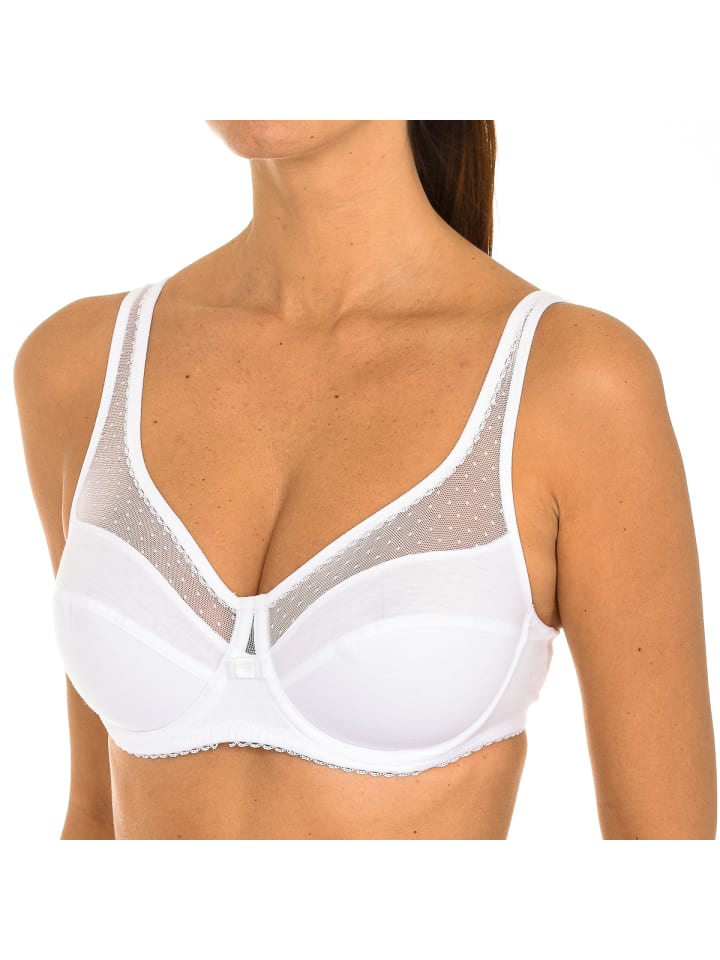 

Бюстгальтер на косточках DIM, белый