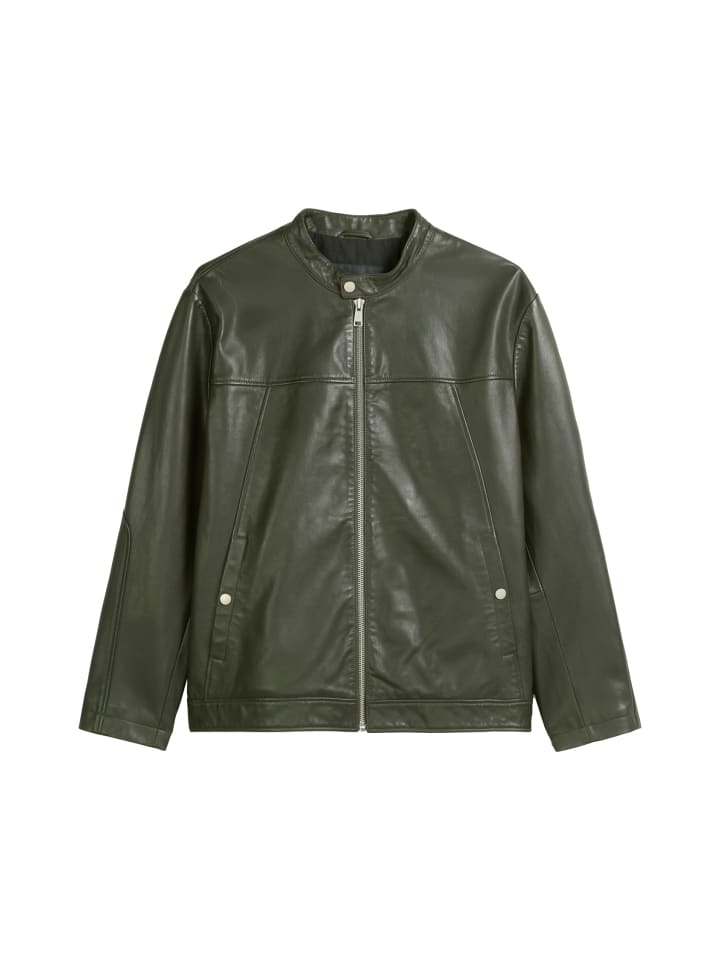 

Marc O'Polo Кожаная байкерская куртка стандартной длины, цвет Copley Brown