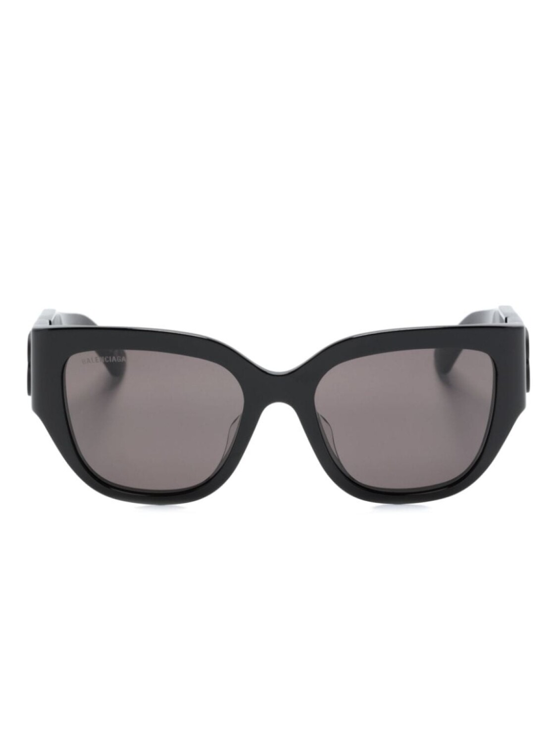 

Balenciaga Eyewear солнцезащитные очки в оправе 'кошачий глаз' с логотипом, черный