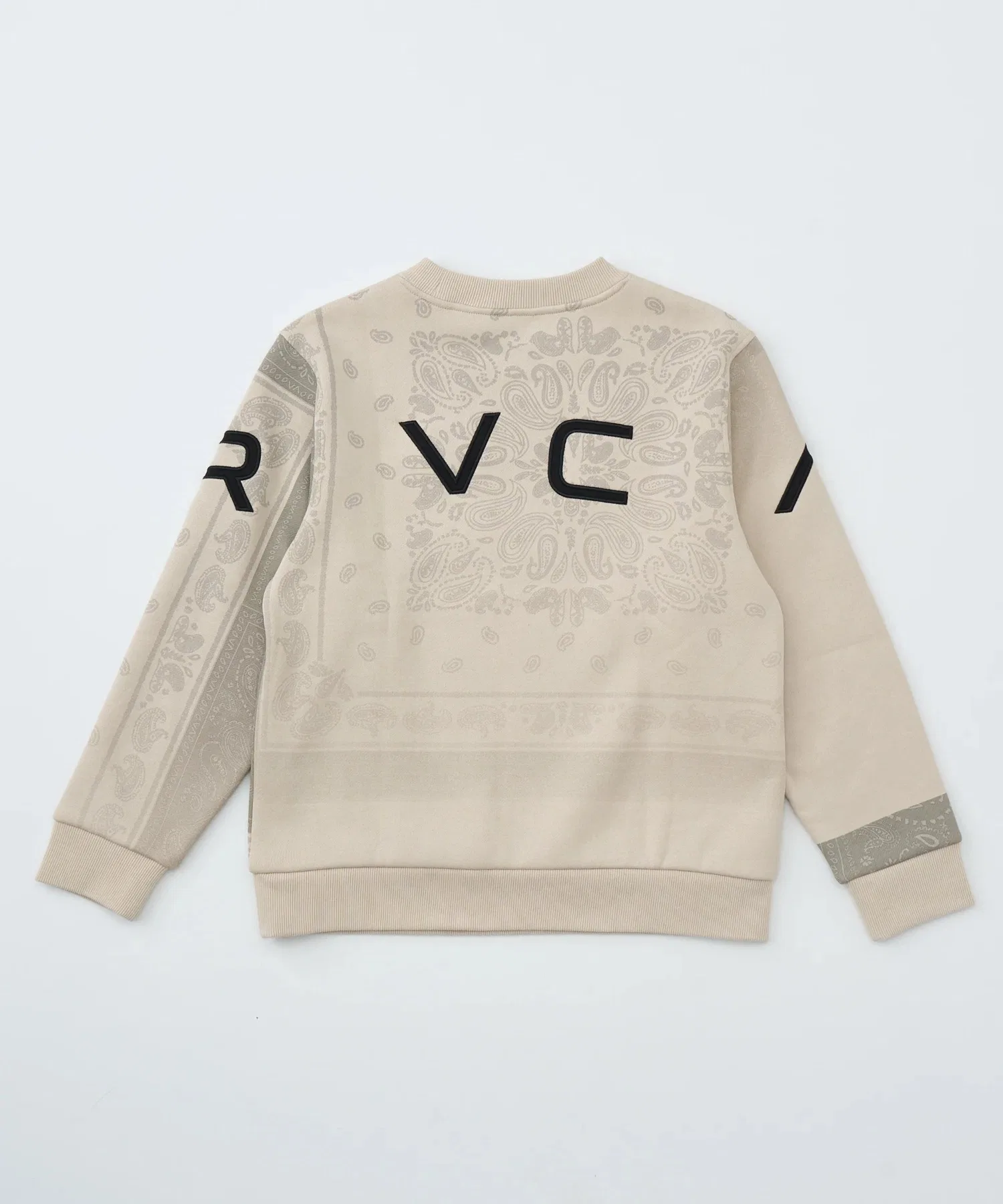 Детская толстовка RVCA с градиентным переходом цвета на спине и боковой арке [модель осень/зима 2025] @autumn/RVCA Kids Sweatshirt