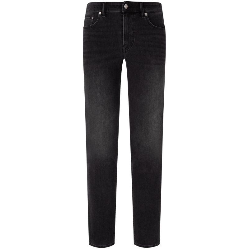 CALVIN KLEIN Jeans Мужские джинсы Black — фото 2
