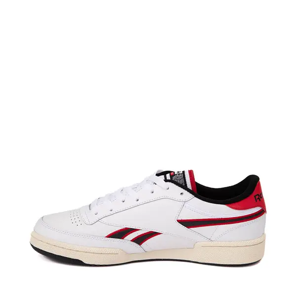 

Кроссовки Mens Reebok Club C Revenge Athletic Shoe, цвет White/Vector Red/Black
