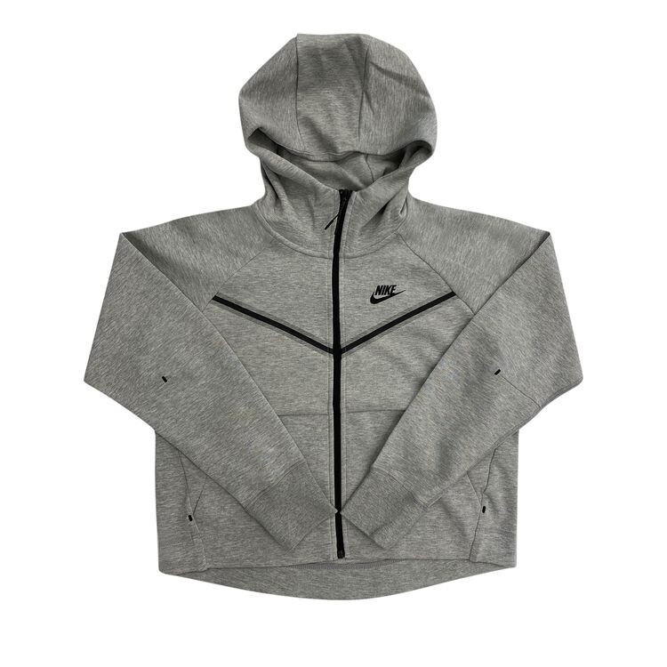 

Худи Nike Sportswear Tech Fleece Windrunner Hoodie Dark Heather Grey, серый