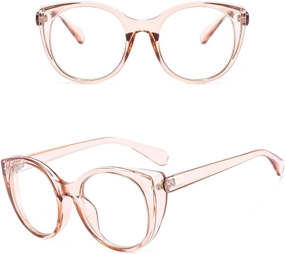 

Солнцезащитные очки «кошачий глаз» для женщин, большие, с градиентным переходом цвета, в стиле ретро, ​​с синим леопардовым принтом, lunette de soleil HPIRME, C9 Champagne Clear