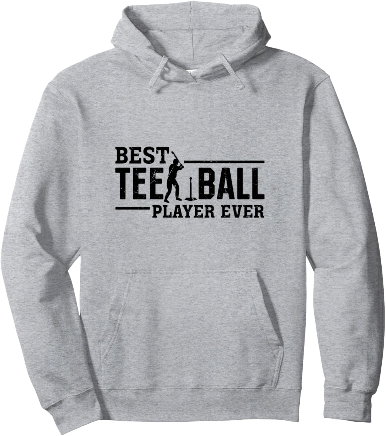 

Лучшие игроки в ти-бол всех времен - Худи для игроков в ти-бол Best Tee-Ball Player, серый