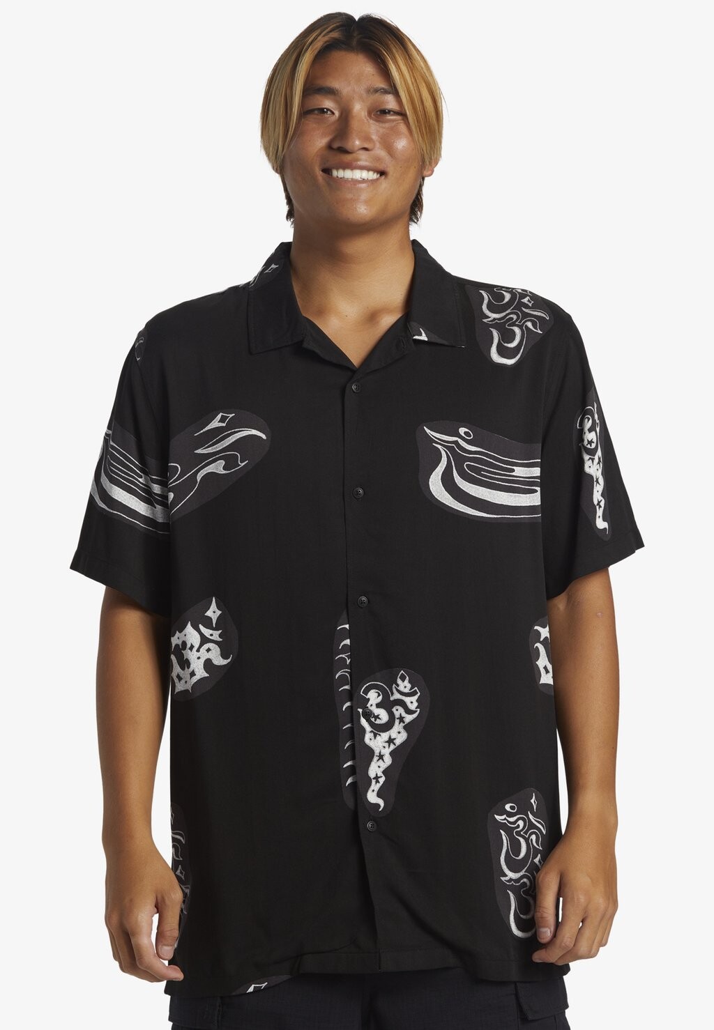 

Рубашка POOL PARTY CASUAL Quiksilver, цвет black aop best mix ss