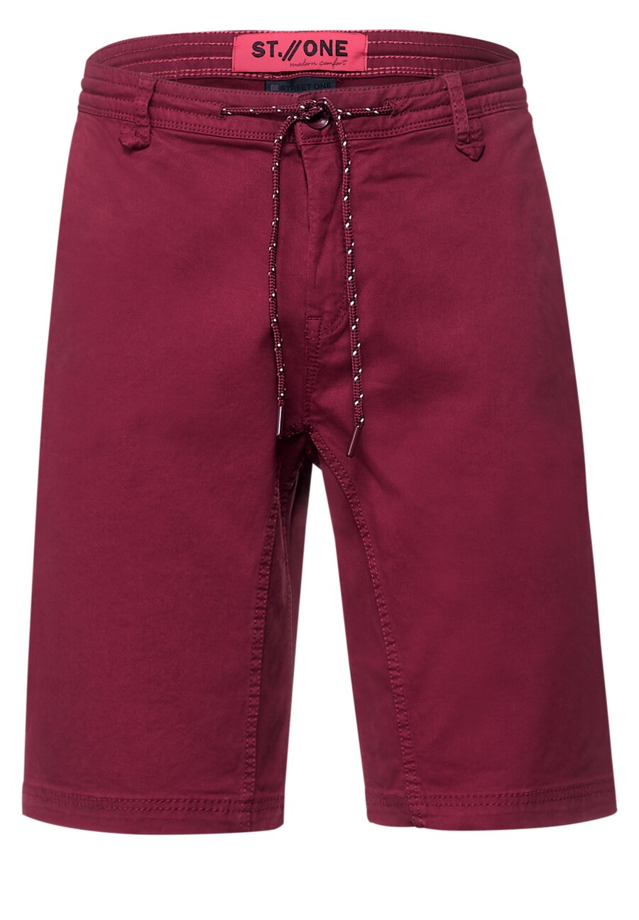 

Брюки Street One MEN Loose fit Pants, цвет Wine red