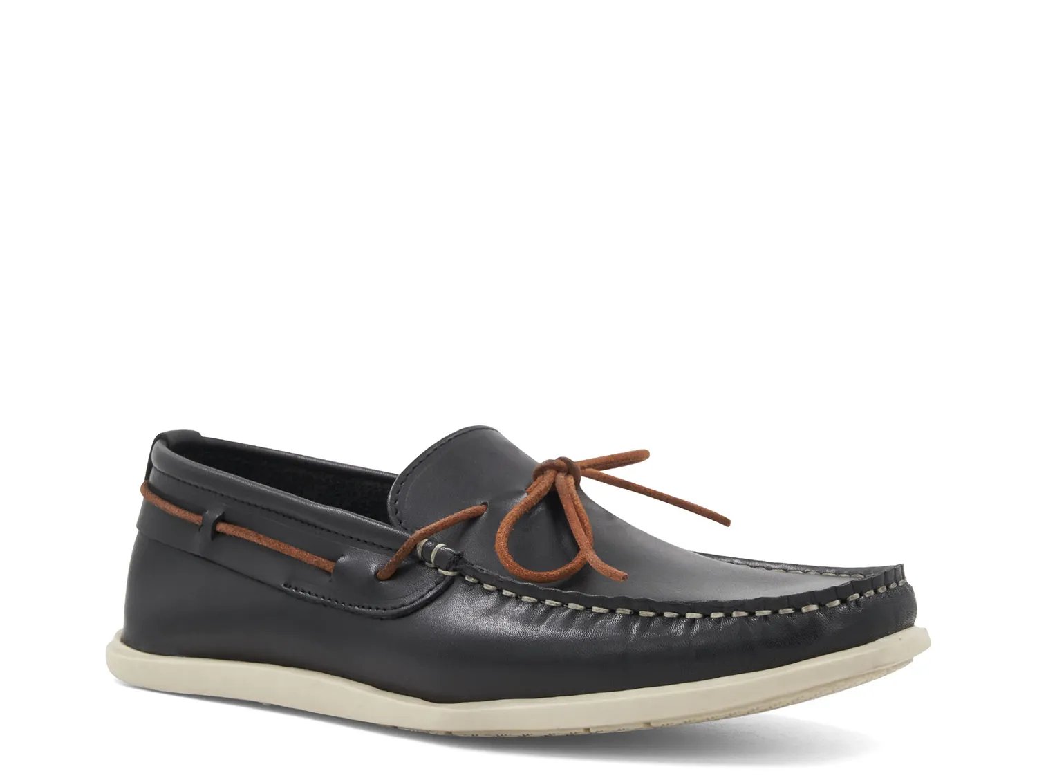 

Туфли-лодочки Bruno Magli Starboard Boat Shoe, Black Leather