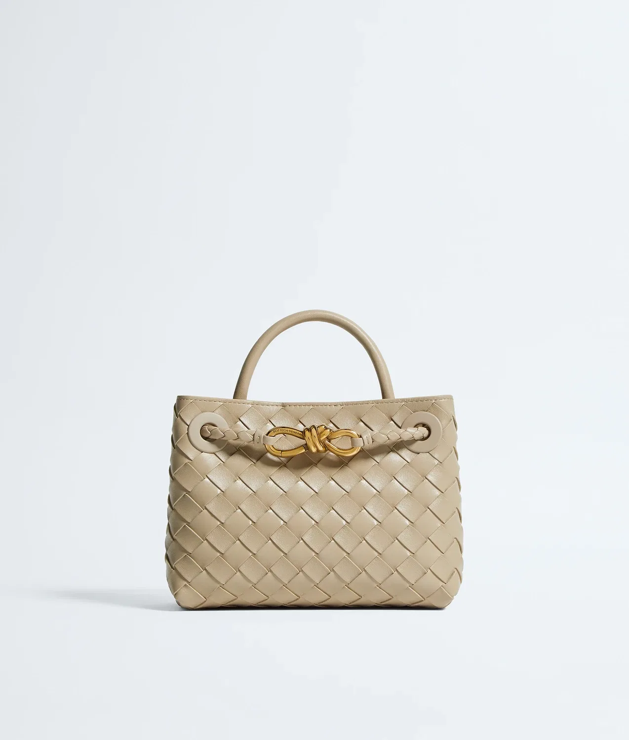 Мини Андиамо BOTTEGA VENETA, бежевый
