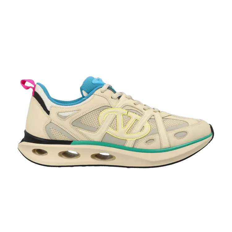 

Кроссовки Valentino Easyjog V Logo Sneaker Beige, желто-коричневый