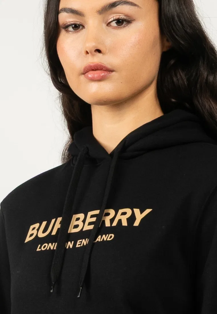 Худи Kendall, Burberry, черный, 100% хлопок — фото 3