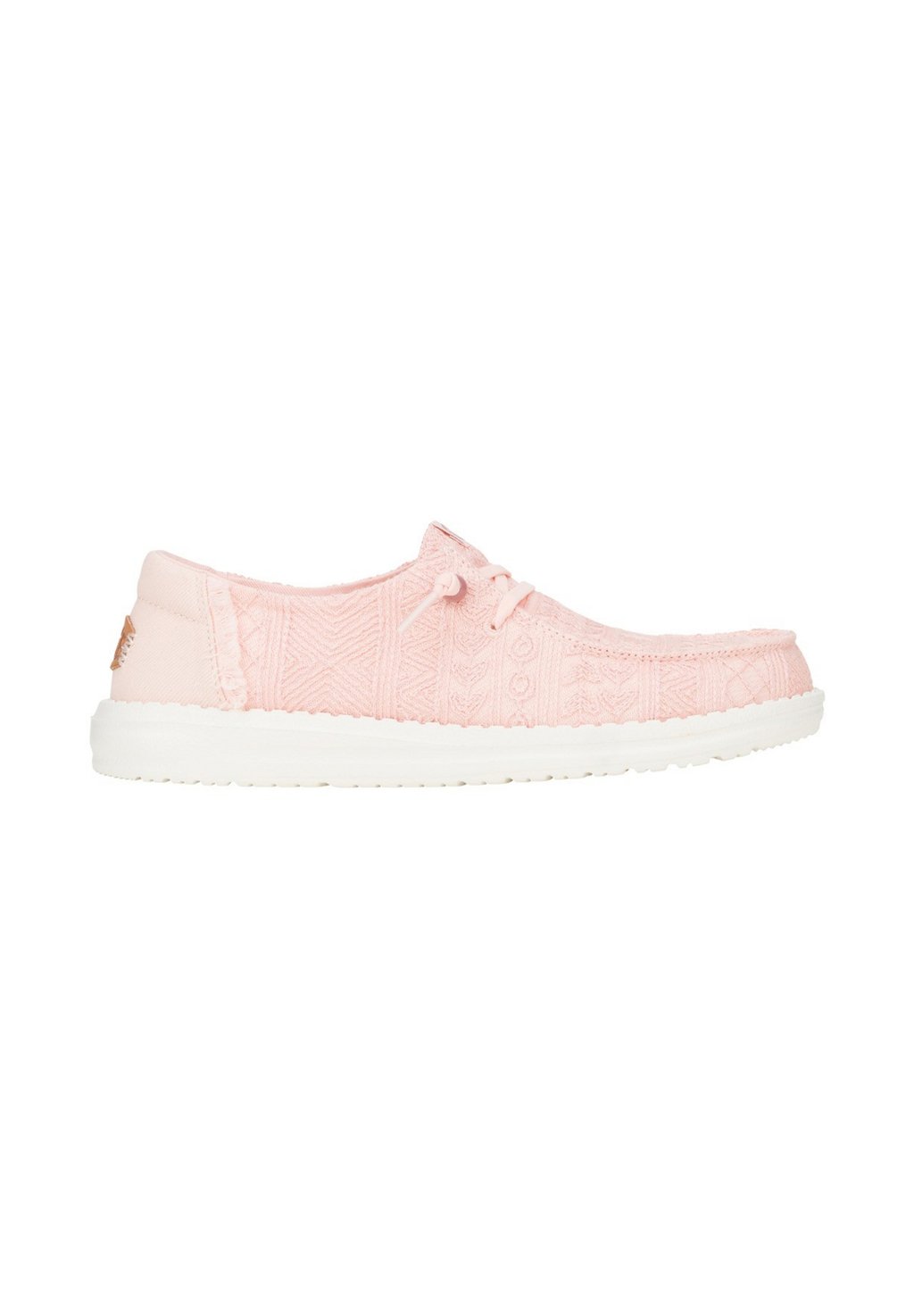 Повседневные туфли на шнуровке SNEAKERS HEYDUDE, розовый