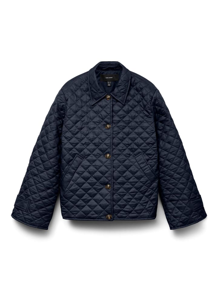 

Стеганая куртка Vero Moda, темно-синий