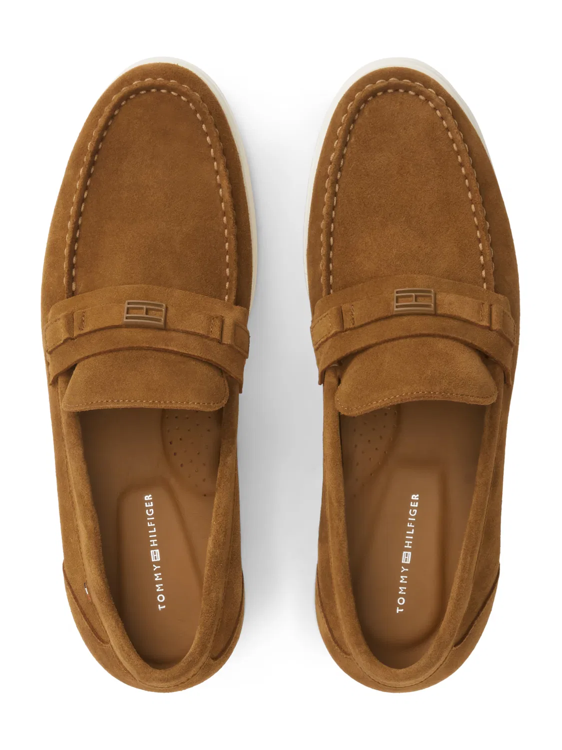Низкие туфли Tommy Hilfiger, Cognac — фото 3