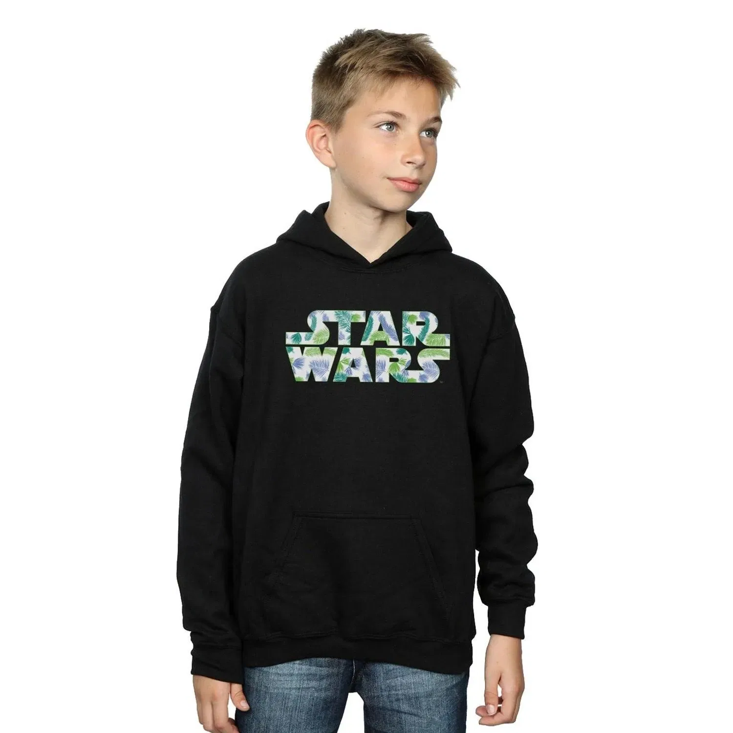 Худи с принтом Star Wars, черный