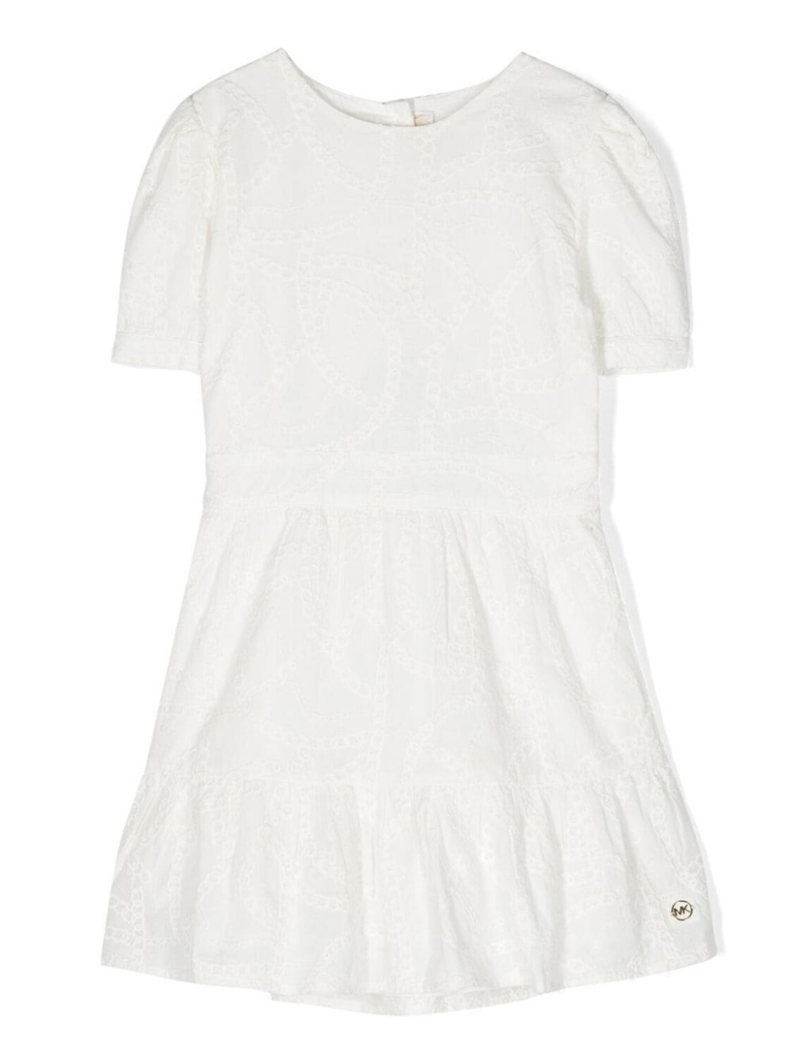 

Michael Kors Kids платье с оборками, белый