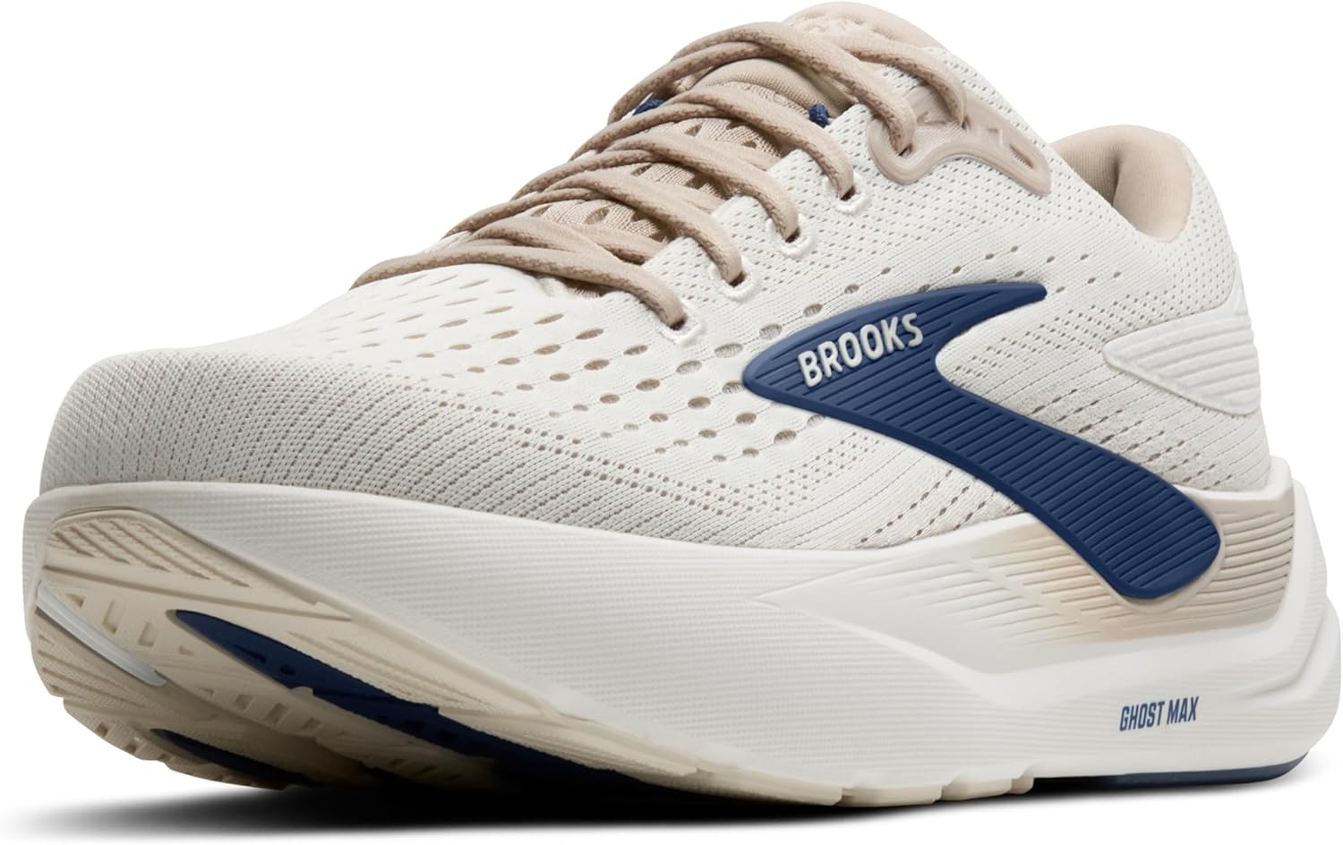 

Мужские кроссовки Brooks Ghost Max 3 нейтральные для бега и ходьбы, Coconut/Chateau/Navy