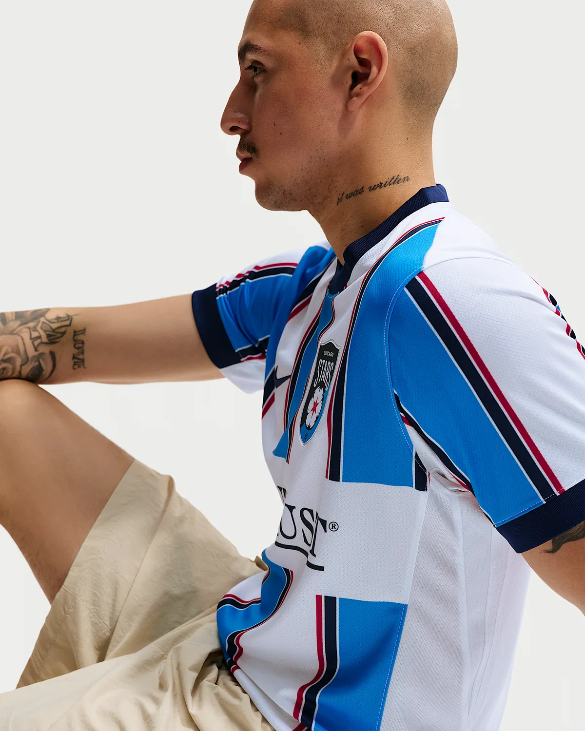Мужская реплика джерси Nike Dri-FIT Chicago Stars Stadium Edition, Blue Glow — фото 3