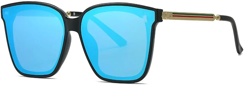 

Женские солнцезащитные очки в роскошной модной оправе, мужские солнцезащитные очки для активного отдыха и вождения, очки с защитой от УФ-излучения UV400 HVTVTLA, Blue