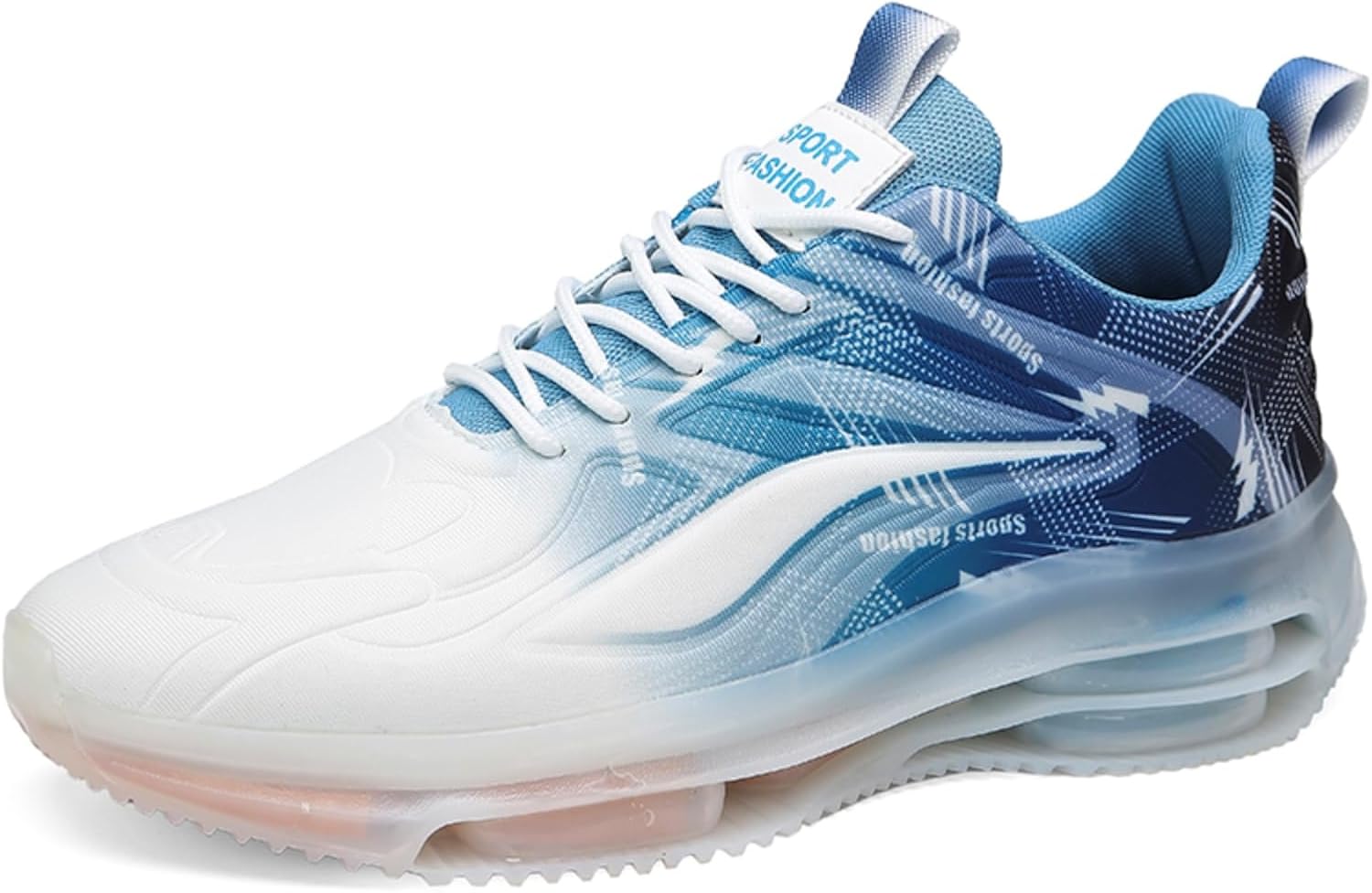 

Мужские модные спортивные кроссовки с подошвой с воздушной подушкой. Сверхлегкие, идеально подходят для повседневной ходьбы и легких занятий спортом Kpdwfms, синий