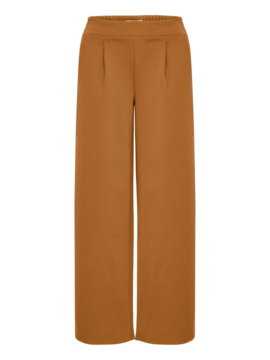 

Брюки чинос ICHI Wide leg Chino Pants Kate, цвет sepia