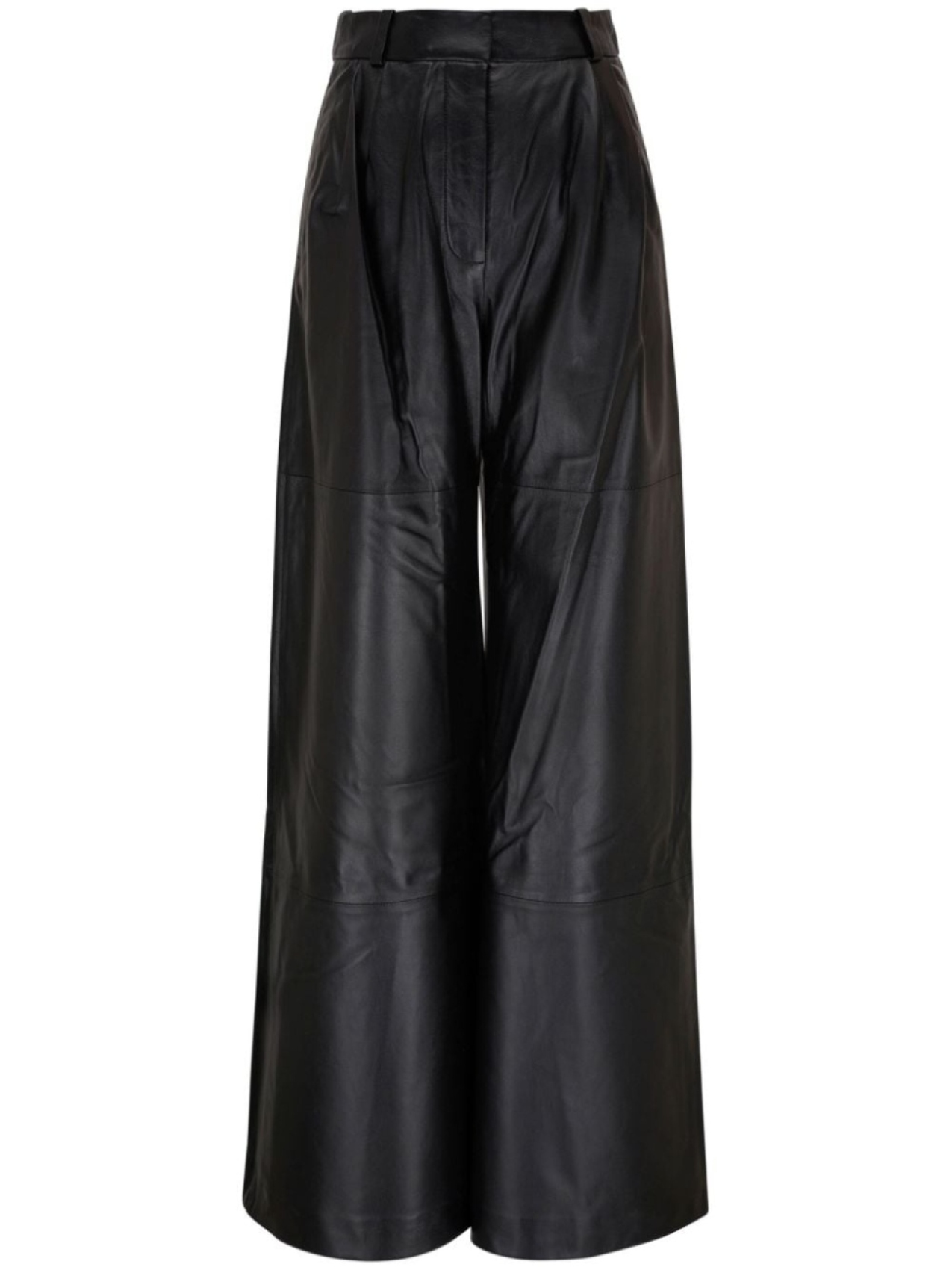 

ZIMMERMANN Luminosity wide-leg leather trousers, черный