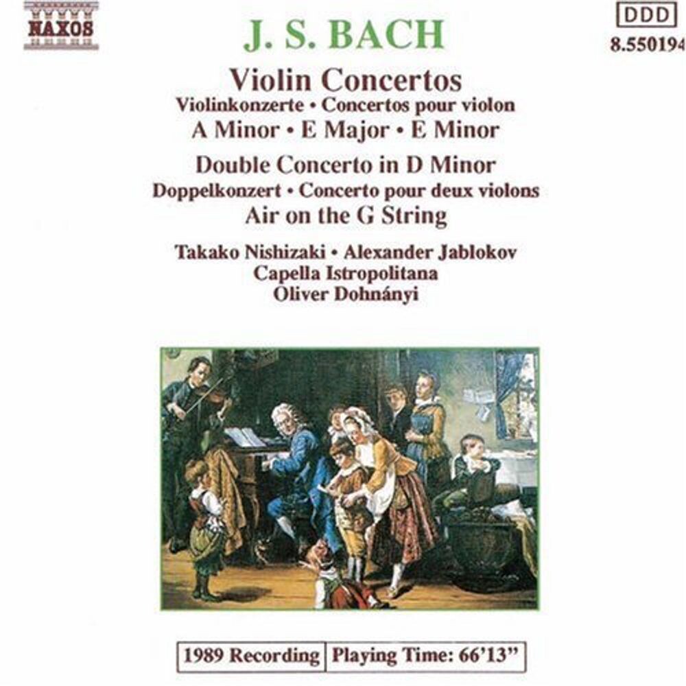 

Диск CD Con Vn 1/2/con 2 Vn - J.S. Bach
