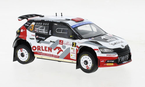 

Ixo Models Skoda Fabia Rally 2 Evo Orlen Polska 1:43 Ram858
