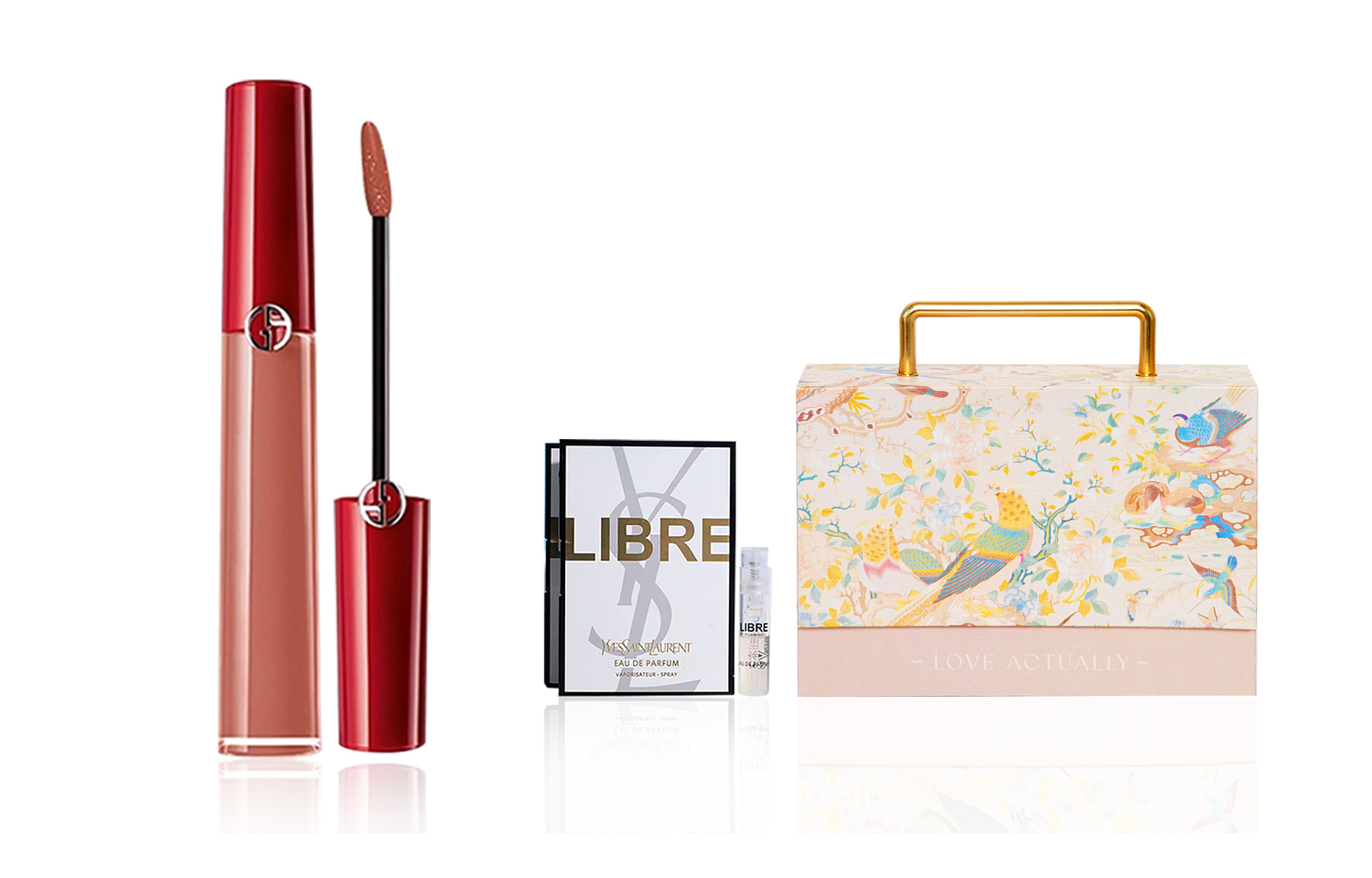 

GIORGIO ARMANI Красный тонкий тюбик блеск для губ наборы для женщин