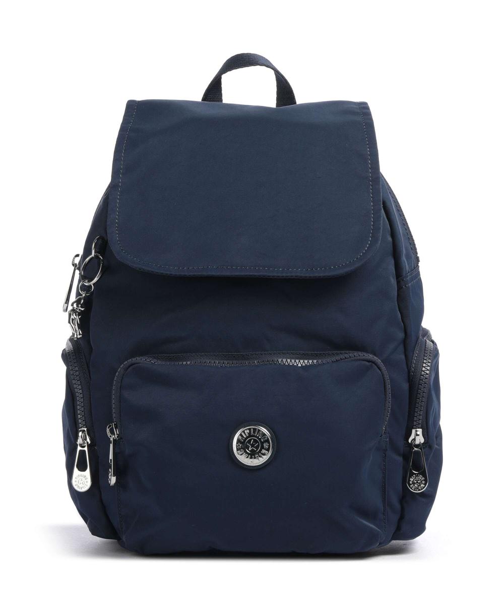 

Рюкзак Elevated city zip s из переработанного полиамида Kipling, синий