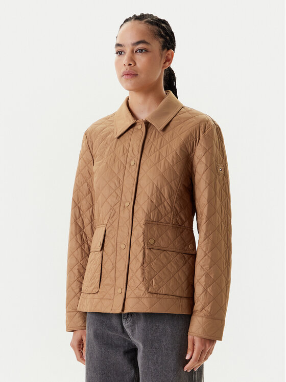 

Переходная куртка стандартного кроя WW0WW45641 Tommy Hilfiger, коричневый