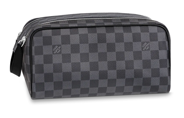 

Дорожная косметичка Toilet Pouch из дамиэ графит канвас LOUIS VUITTON