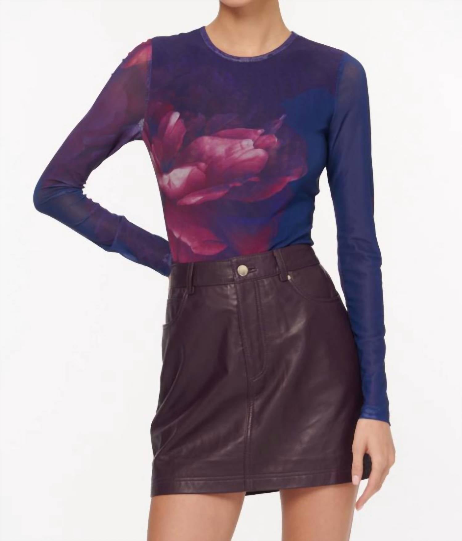 

Боди Brooks с крупным цветочным принтом Cami NYC, цвет macro floral