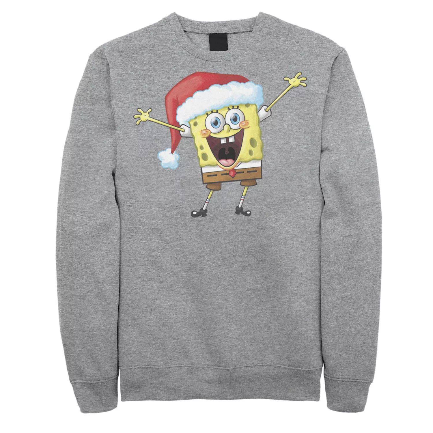 

Мужские квадратные штаны Spongebob One Happy Sponge Holiday, флис Nickelodeon