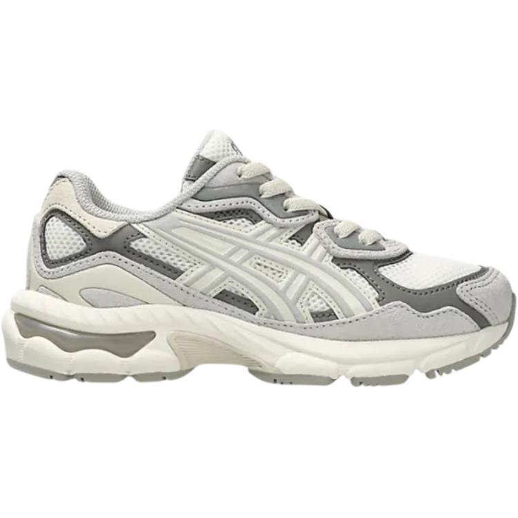 GEL NYC низкие детские беговые кроссовки gray для детей 3-7 лет ASICS, серый — фото 3