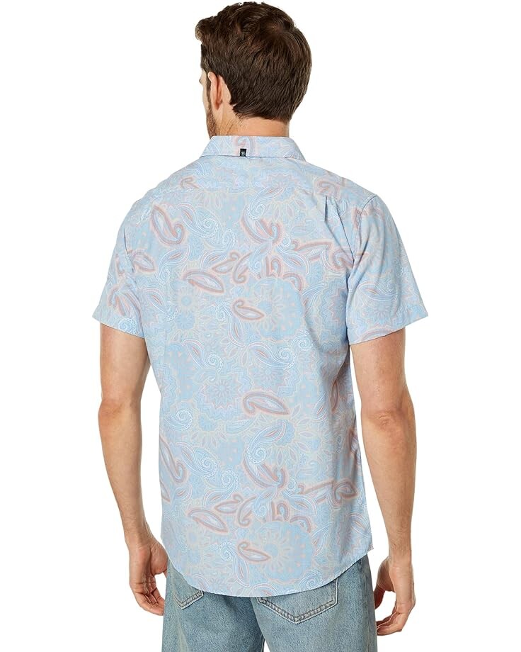 

Рубашка VISSLA Hazy Paisley Eco Short Sleeve Shirt, цвет Heritage Blue