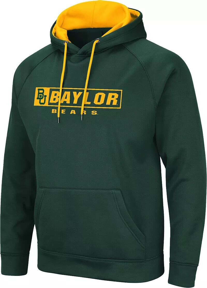 

Colosseum Мужская зеленая толстовка Baylor Bears
